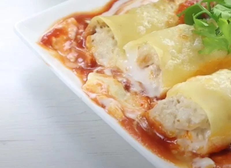 CANELONES DE VERANO CON JAMÓN YORK, UNA ALTERNATIVA