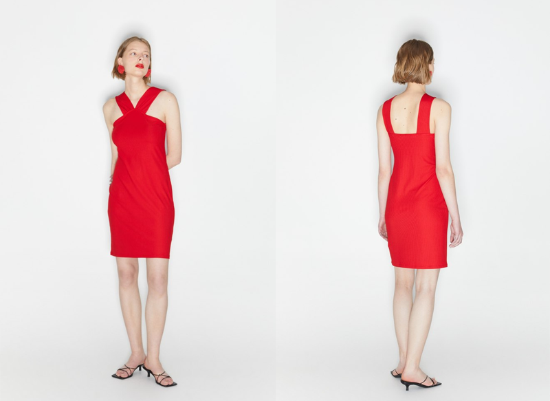 VESTIDO AJUSTADO RIB