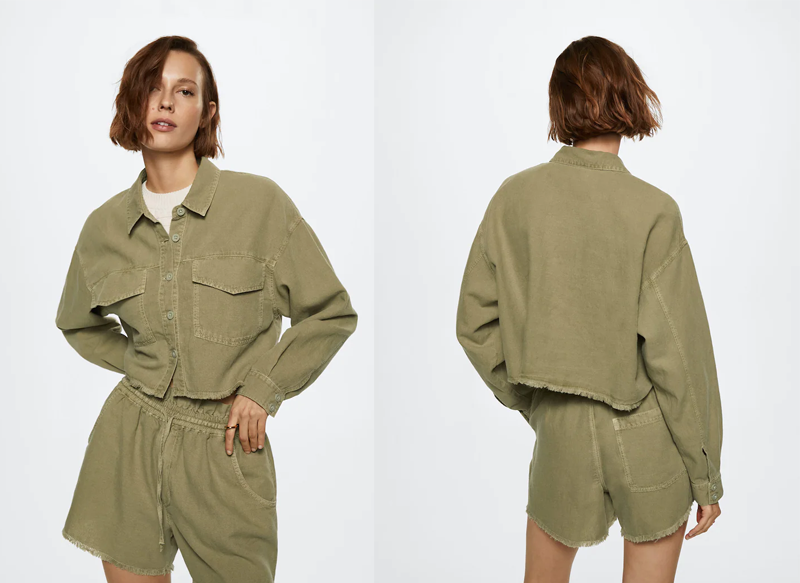 CAMISA ALGODÓN CROP