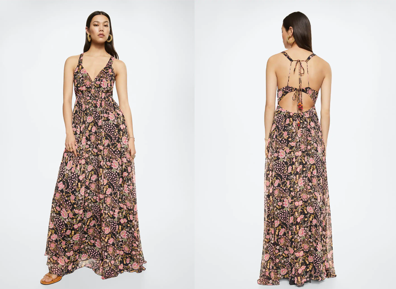 VESTIDO BAMBULA FLORES DE MANGO