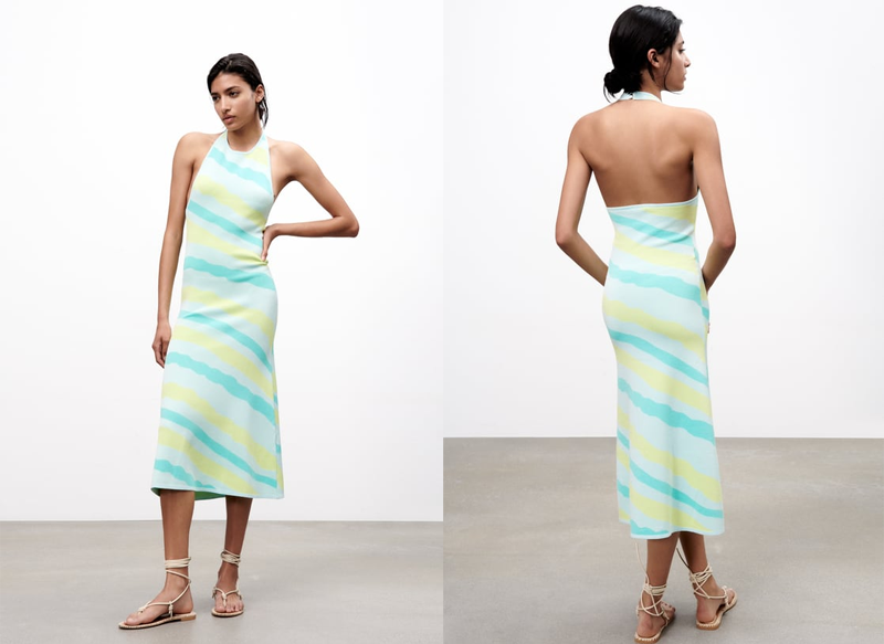 VESTIDO PUNTO JACQUARD