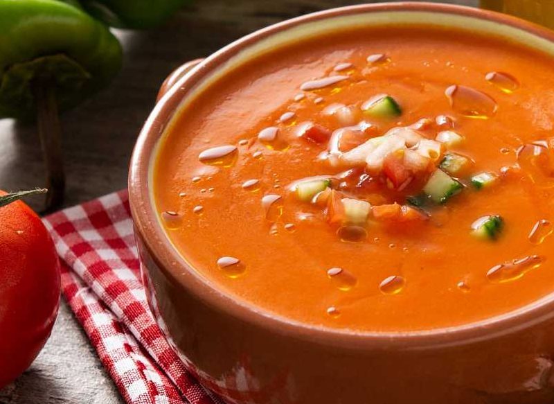 EL GAZPACHO CUIDA LA VISTA Y EL CORAZÓN