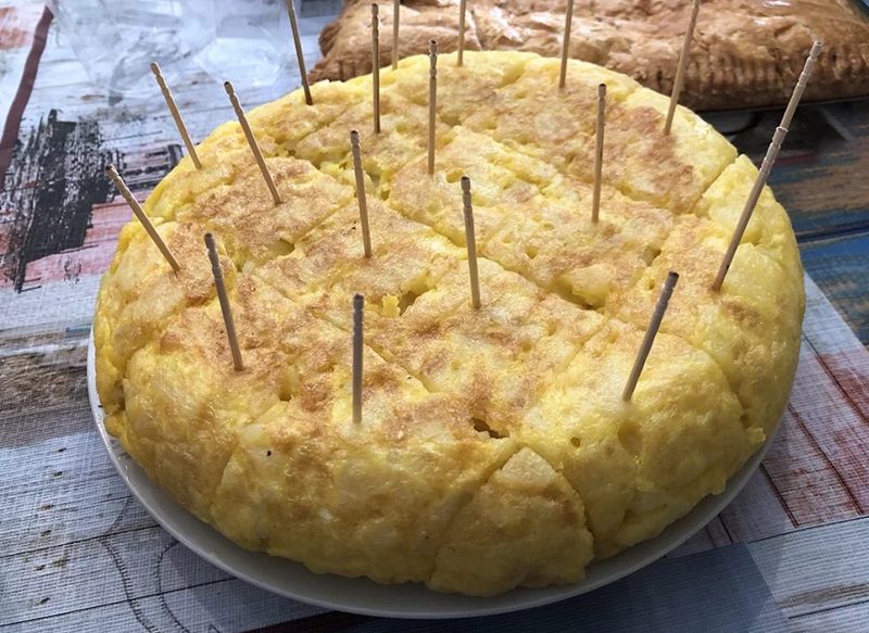 EL CORTE DE LAS PATATAS PARA LA TORTILLA
