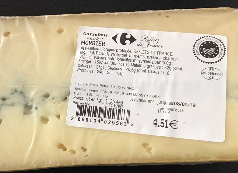 QUESO MORBIER DE CARREFOUR
