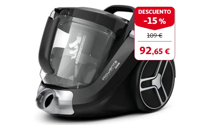 aspirador sin bolsa rowenta alcampo