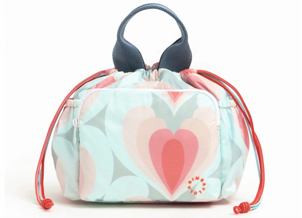 bolso saco heartbeat rosa bimba y lola el corte ingles