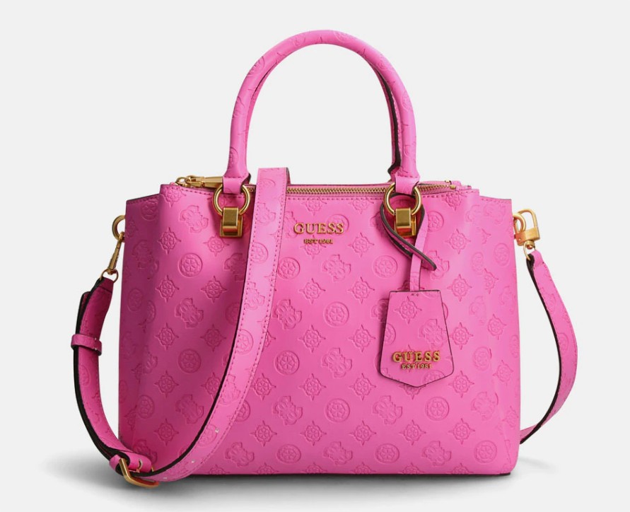 bolso zanelle status rosa guess