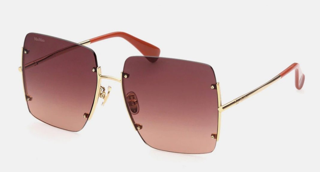 gafas de sol metal dorado max mara