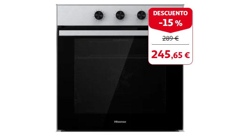 horno hisense alcampo