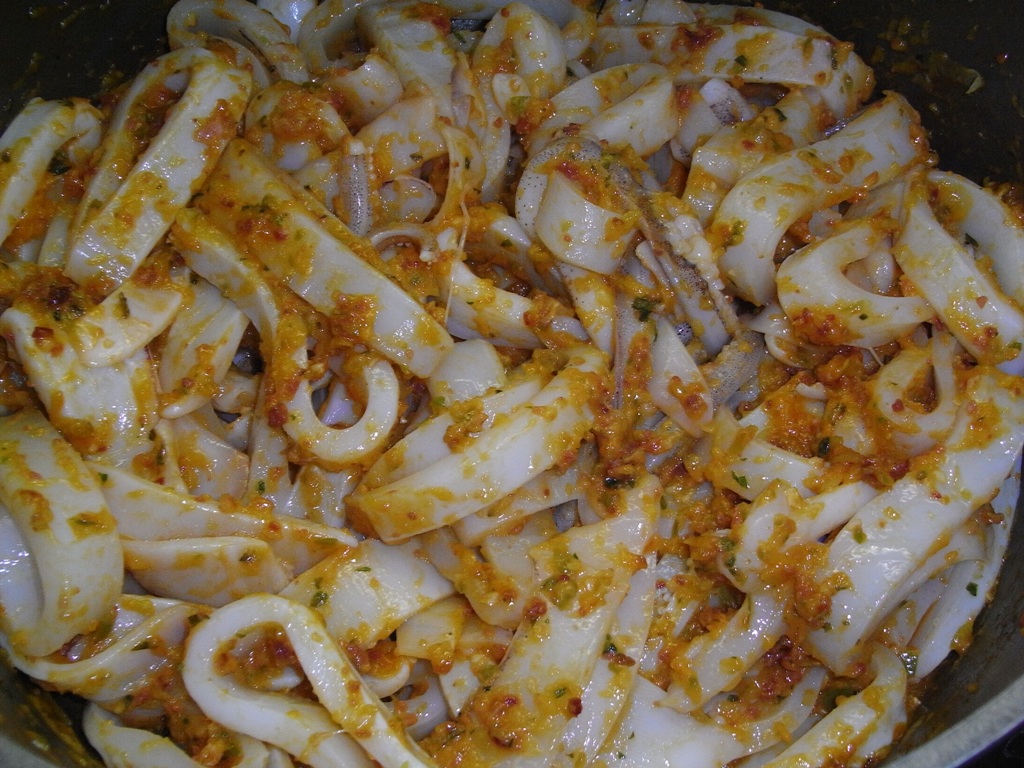 limpiar calamares