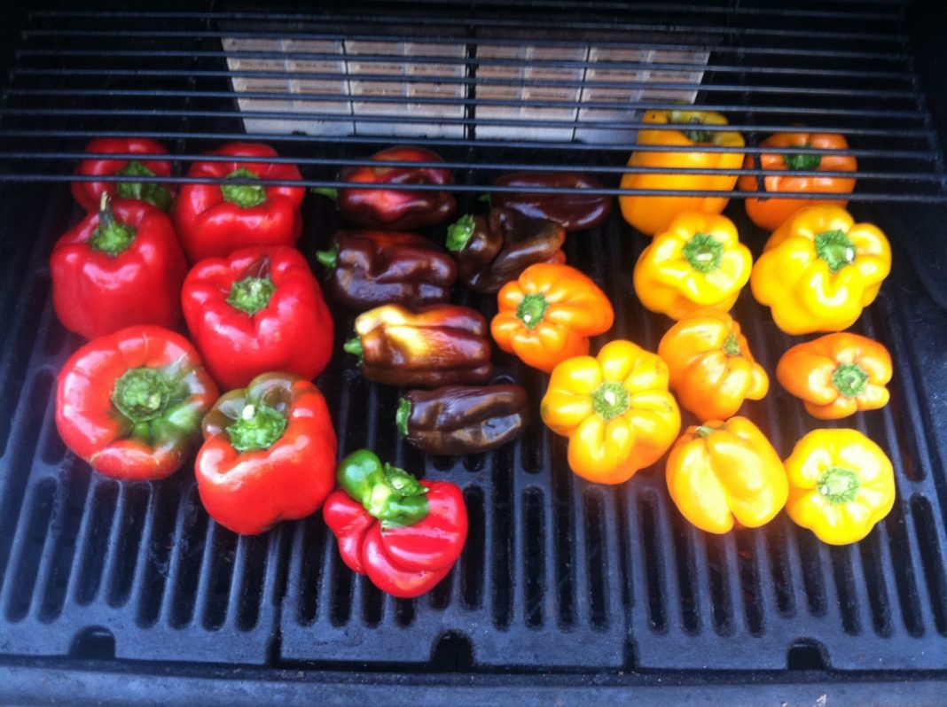 ensalada de pimiento calor