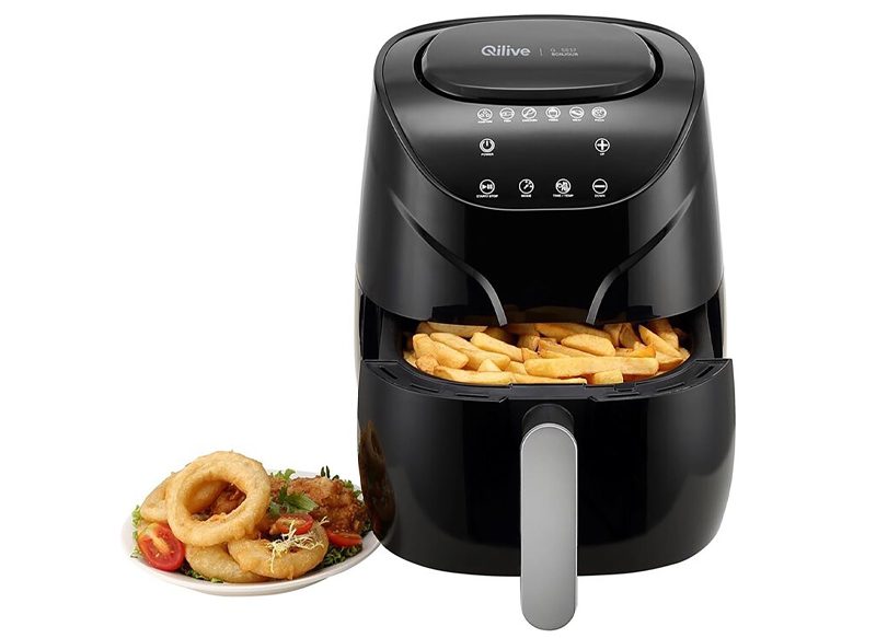 FREIDORA SIN ACEITE QILIVE Q5894, EL APARATO DE COCINA MÁS USADO EN VERANO, REBAJADO EN ALCAMPO