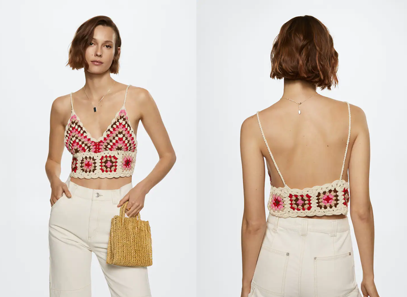 TOP CROP CROCHET