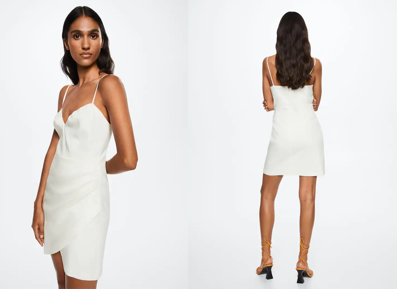 VESTIDO LINO PLIEGUES, UN MODELO QUE NO ENCONTRARÁS EN ZARA