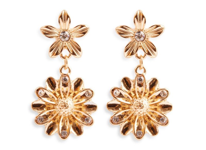 PENDIENTES DORADOS COLGANTES DE PRIMARK