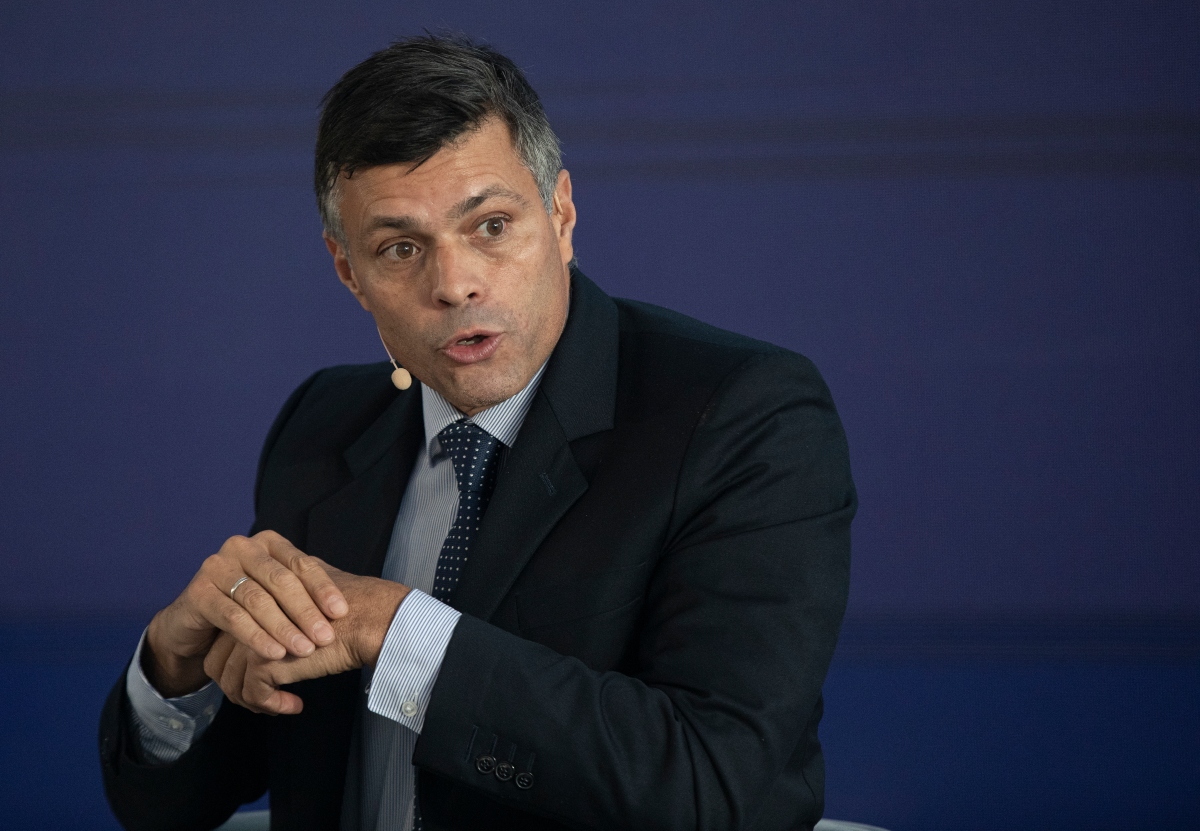 Leopoldo Político, líder de la oposición venezolana exiliado en España.