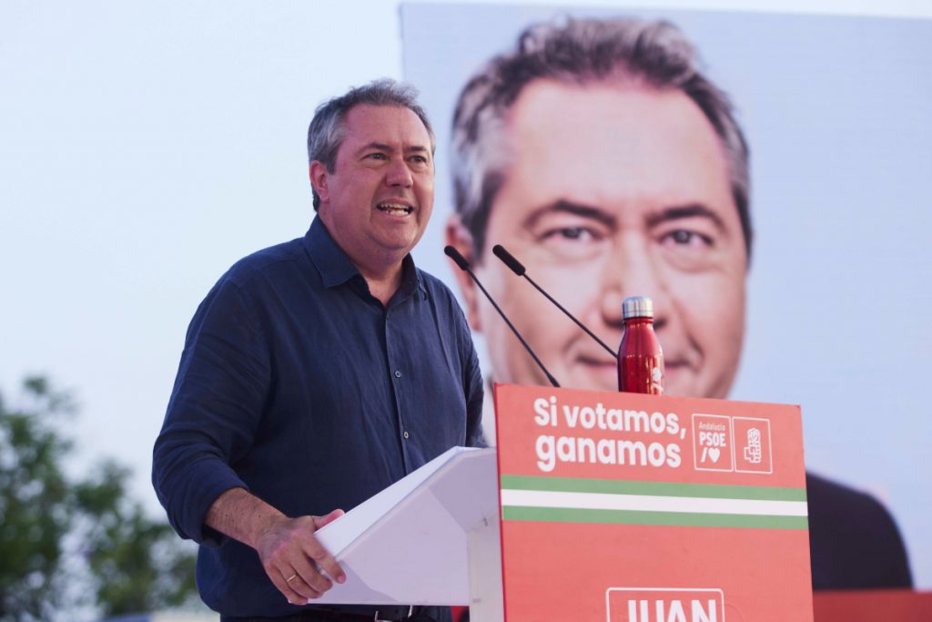 Juan Espadas, el líder del PSOE en Andalucía, debe aún explicar los beneficios de la amnistía a sus bases