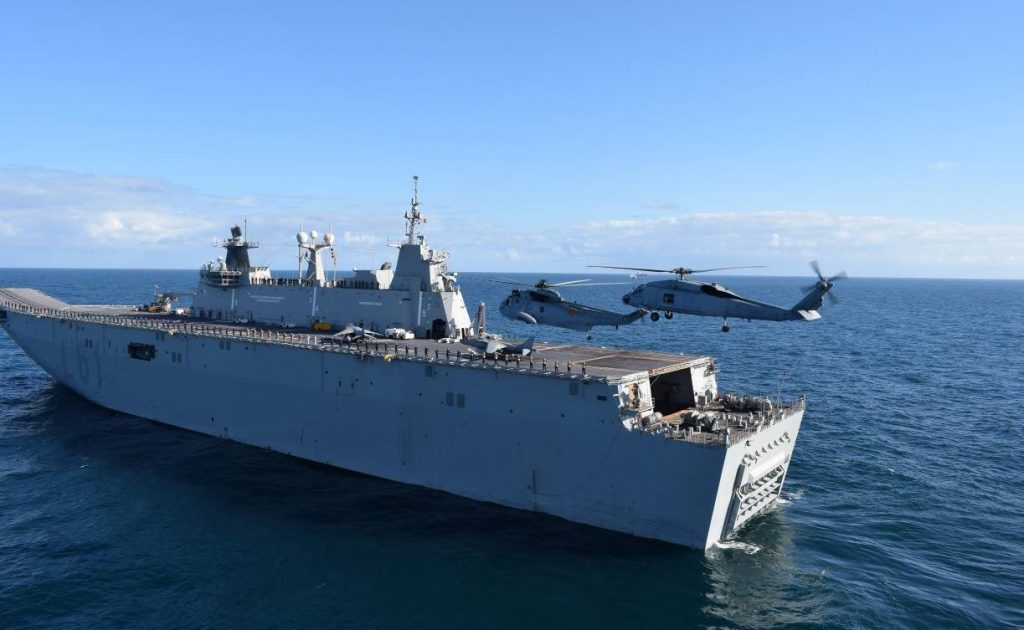El mítico helicóptero de la Armada Sea King nos dice adiós 2 Moncloa MORSA4 Moncloa