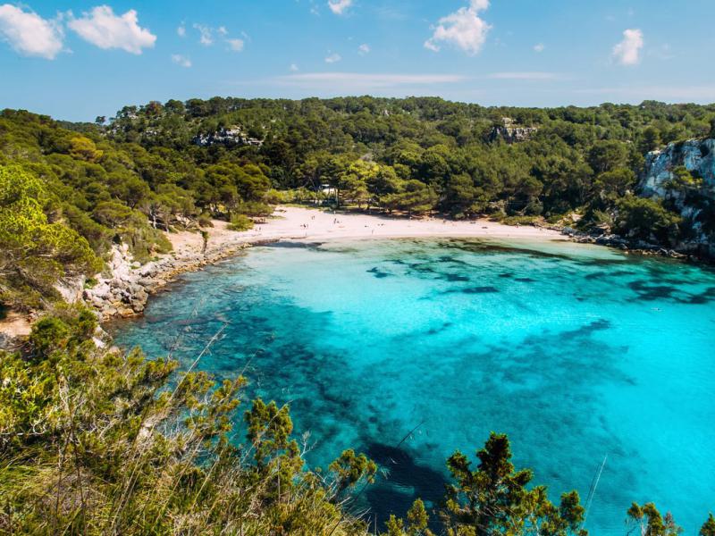 Las playas de Macarella y Macarelleta