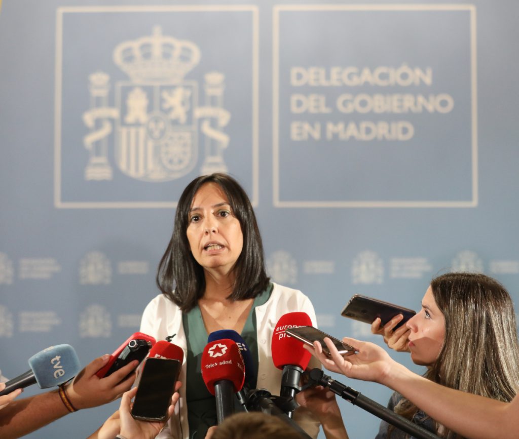 Isabel Rodríguez entrega las subvenciones de Filomena casi dos años después en plena ola de calor 1 Moncloa Mercedes Gónzalez