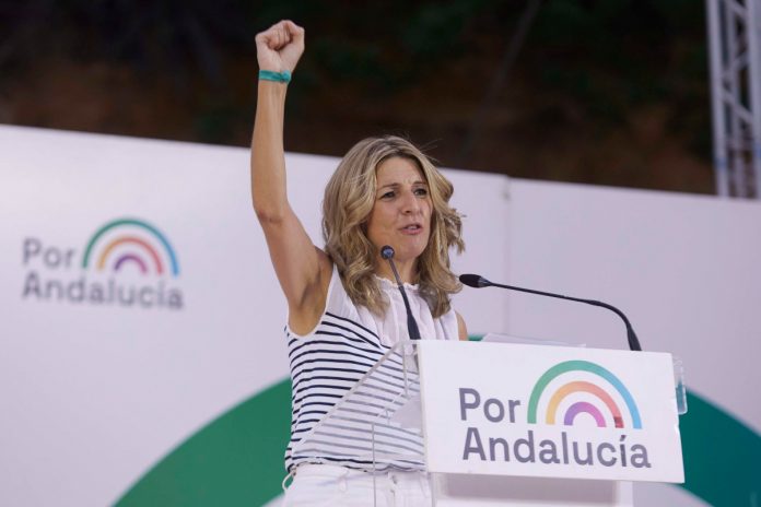 Yolanda Díaz, líder de Sumar ya ha repartido las portavocías de su grupo