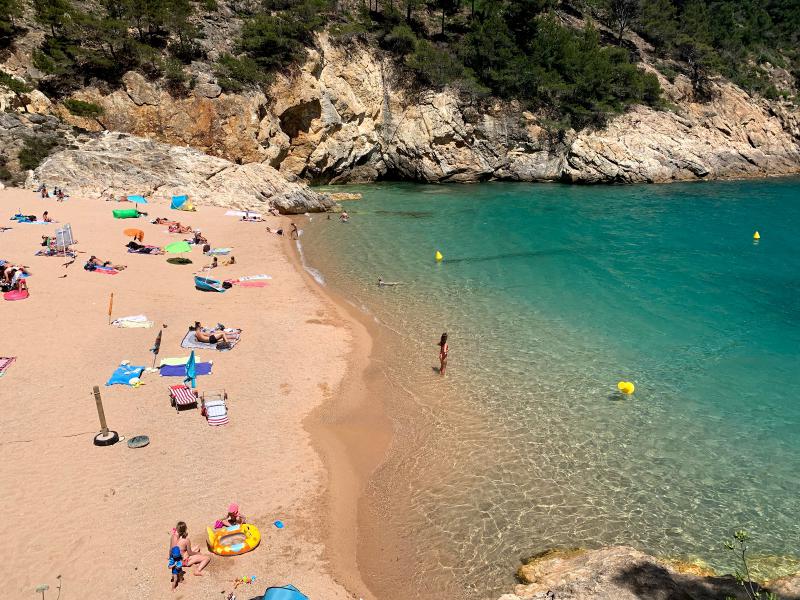 Playas de Girona: la cala Pola