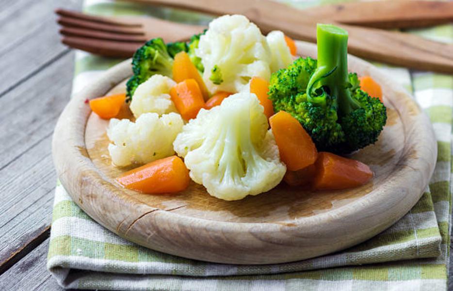 Verduras al vapor