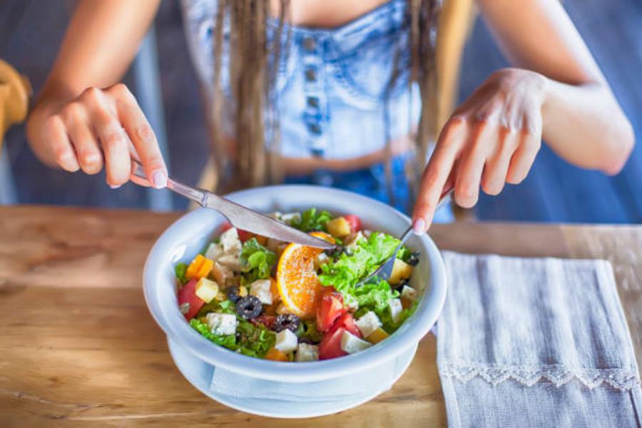 Las ensaladas en una dieta saludable