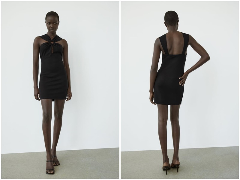 Vestido arandela que consigues en Zara