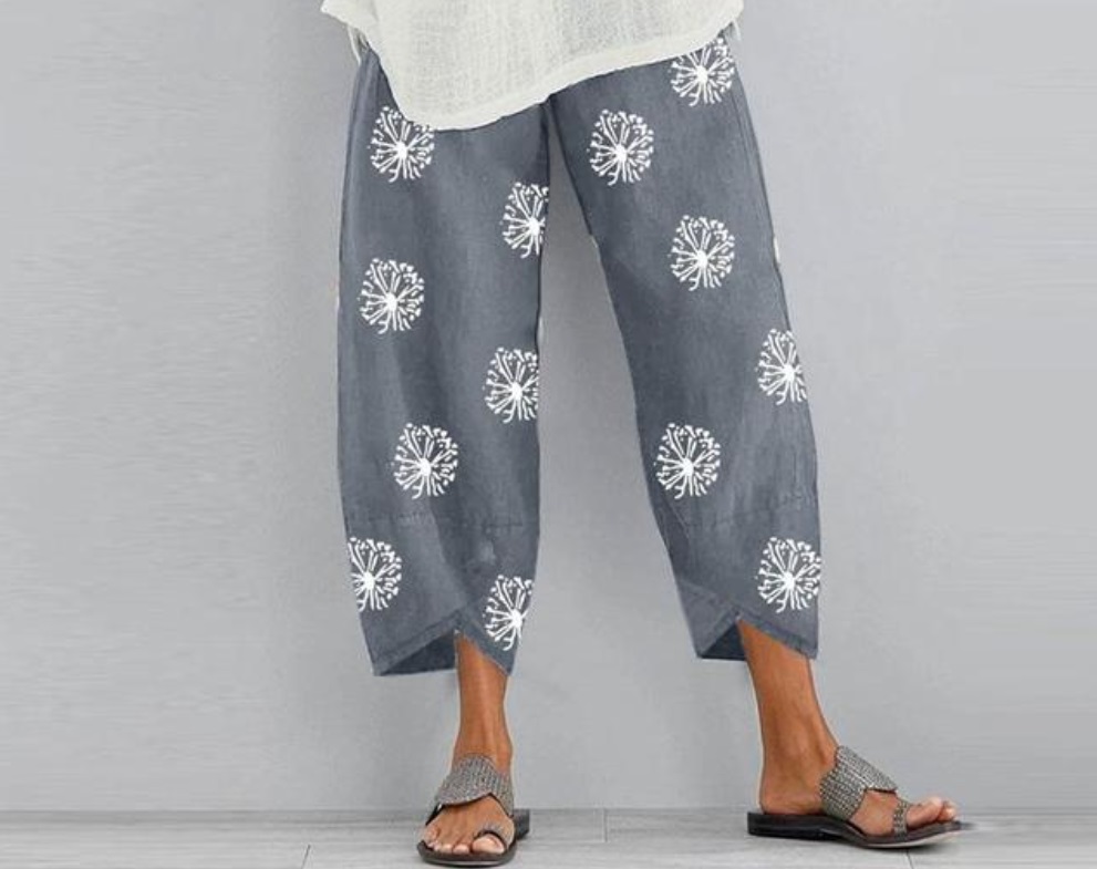 pantalón estampado