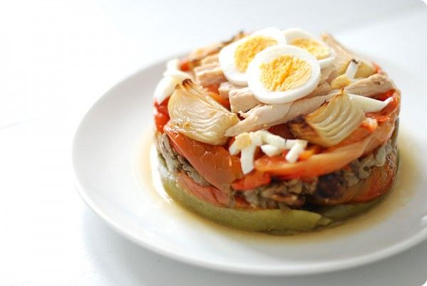 paso final ensalada de atun