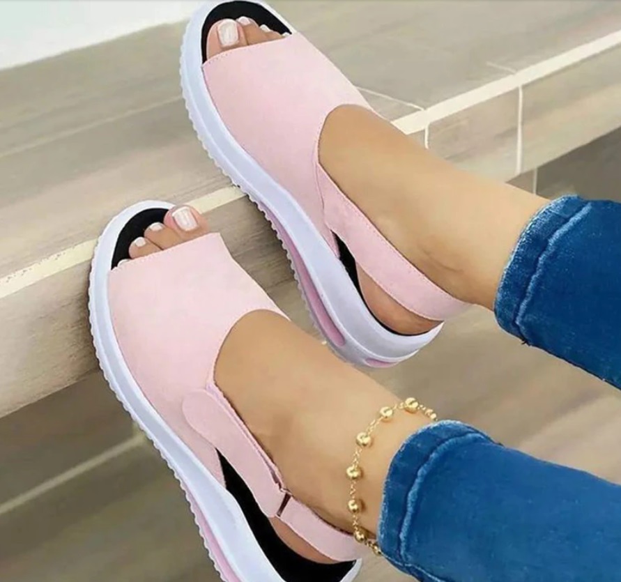 sandalias de goma
