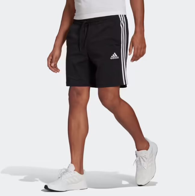 short deporte negro adidas decathlon