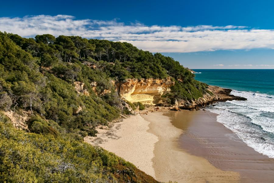 Tarragona: cala Waikiki
