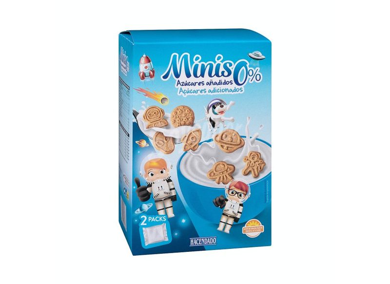 GALLETAS MINIS 0% AZÚCARES AÑADIDOS HACENDADO 