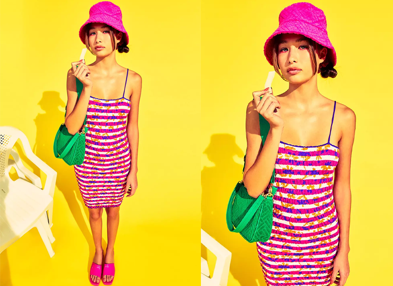 VESTIDO CORTO DE TIRANTES DE PRIMARK