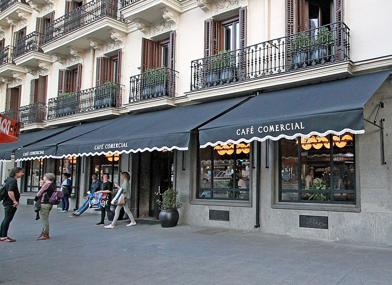 CAFÉ COMERCIAL, UN LUGAR RECOMENDADO EN MADRID