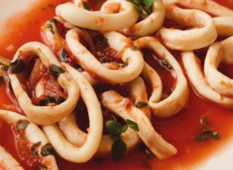 PASOS FINALES DE LOS CALAMARES A LA MEDITERRÁNEA