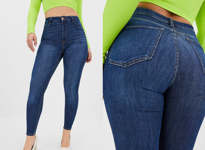JEANS HIGH WAIST Ø SIZE
