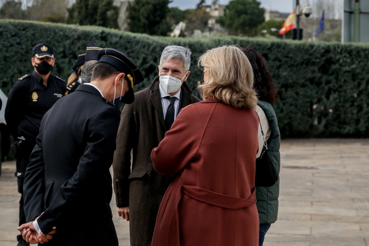 El ministro Fernando Grande - Marlaska solo quiere refugiados ucranianos