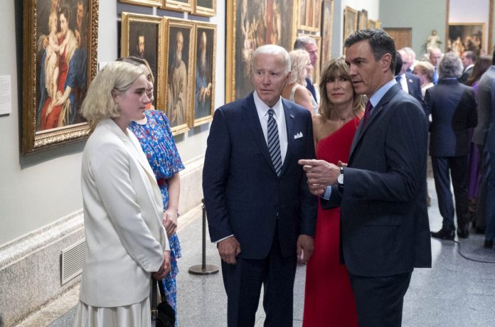 Joe Biden Pedro Sánchez