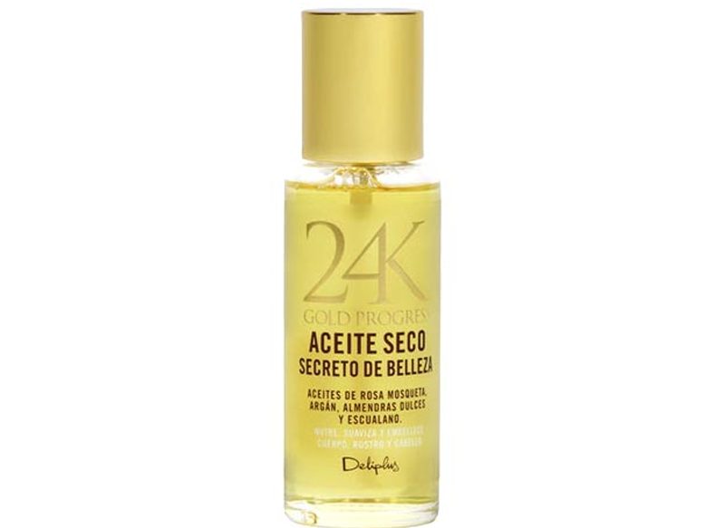 ACEITE SECO GOLD PROGRESS 24K DELIPLUS, YA NO ESTÁ A LA VENTA EN MERCADONA