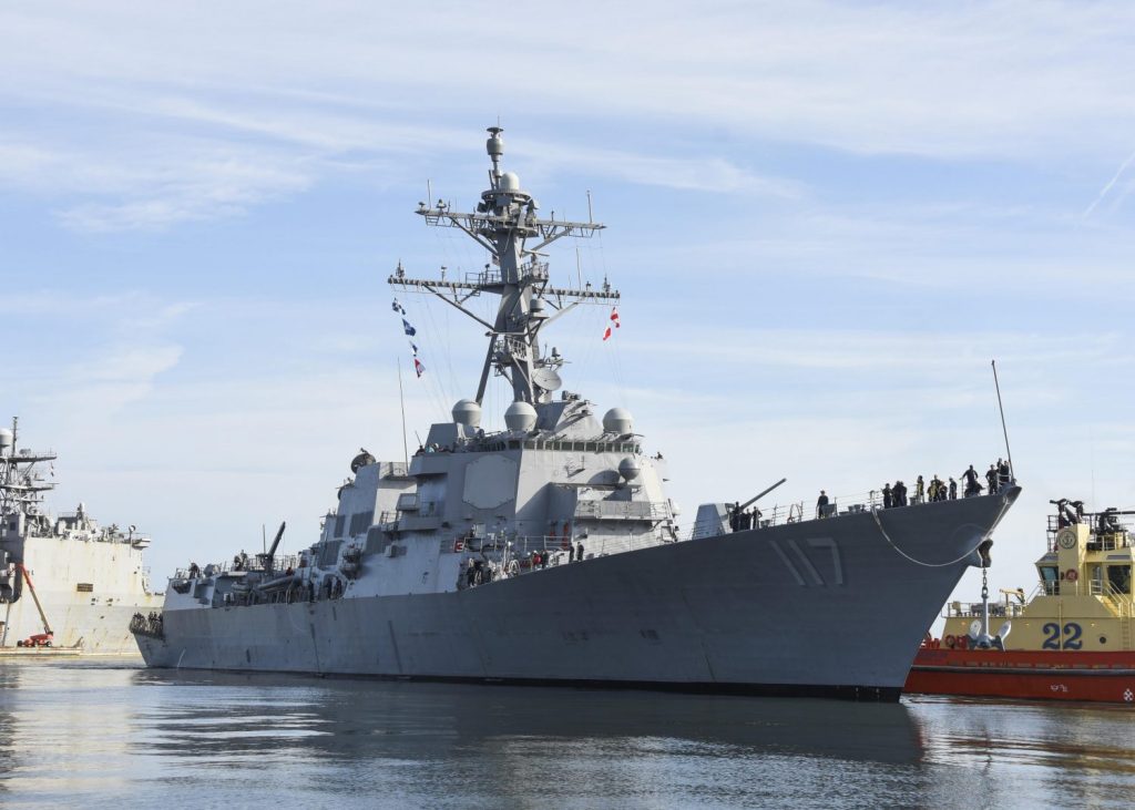 USS Paul Ignatius DDG 117 prepares to moor at Naval Station Mayport on 31 July 2019 2 1 Moncloa