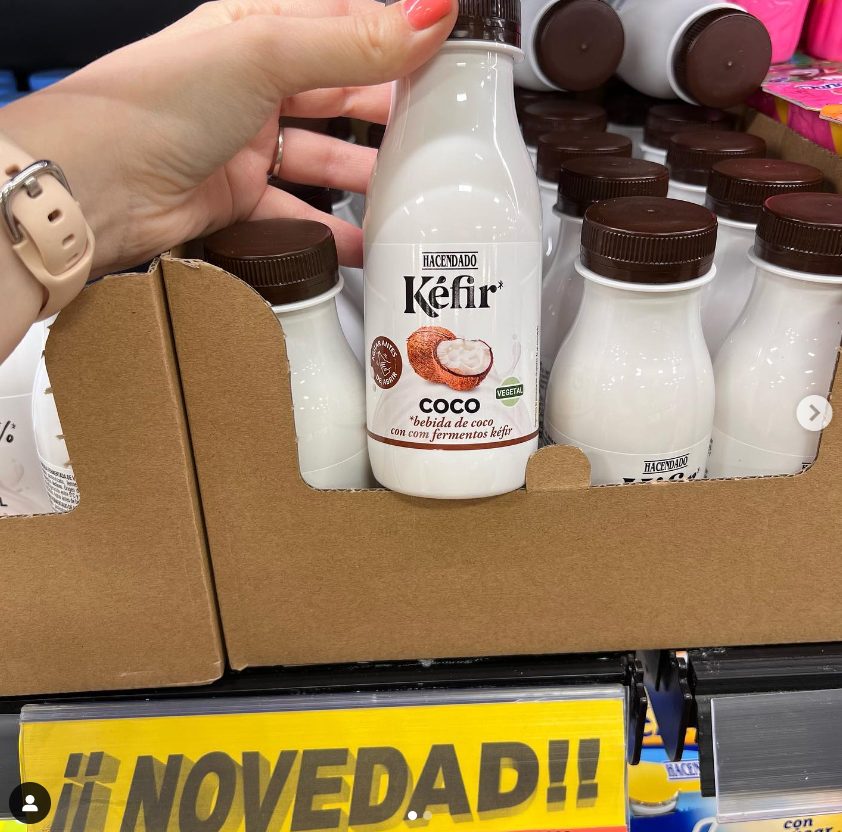 bebida kefir coco mercadona