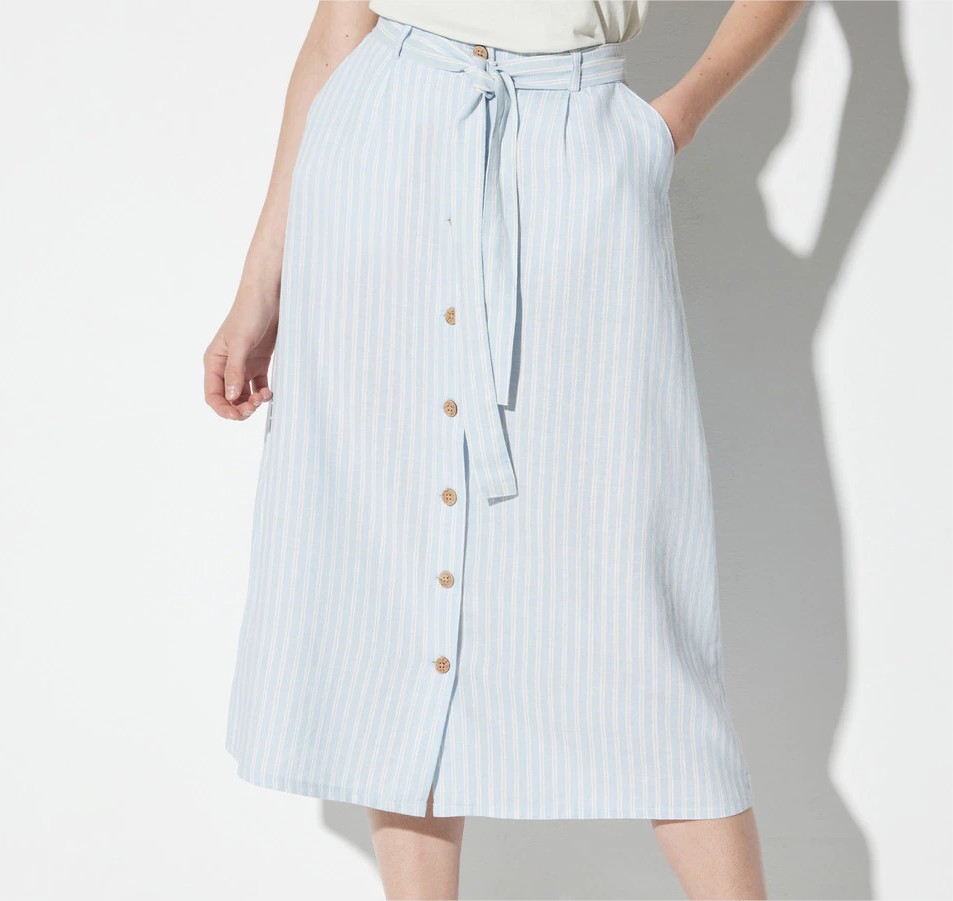 falda midi easy wear el corte ingles