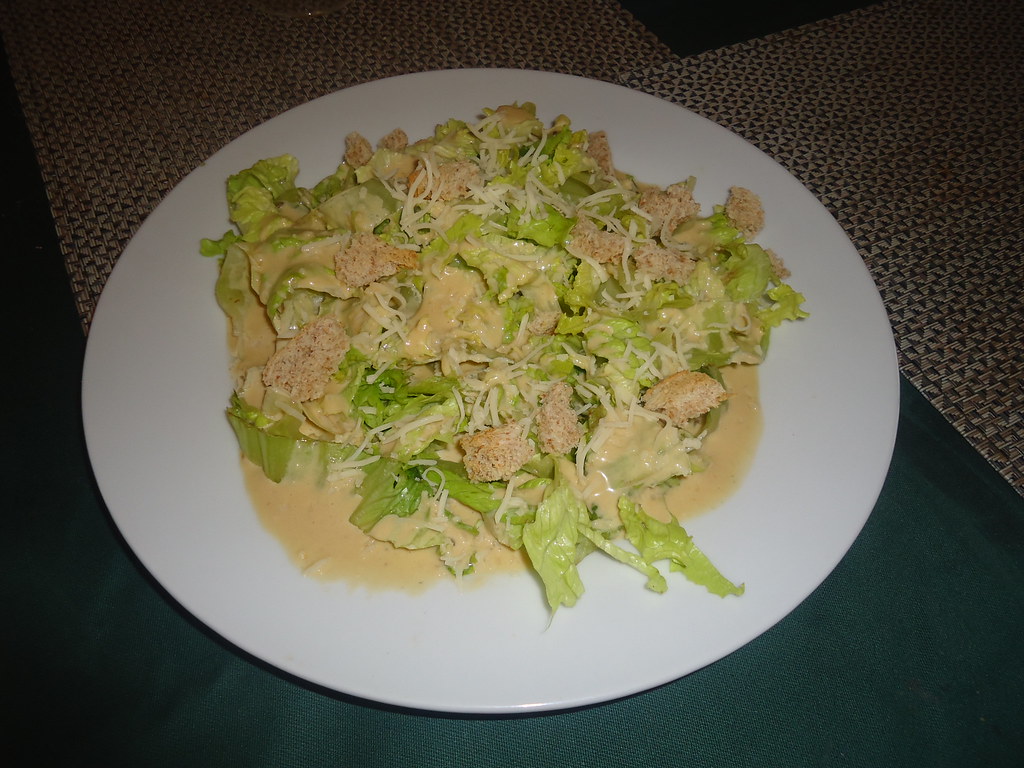 hacer ensalada cesar