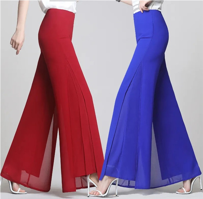 pantalones de gasa