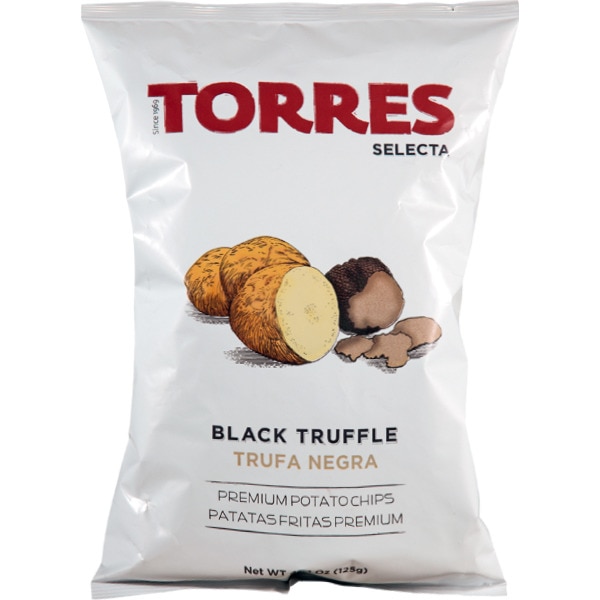 patatas fritas trufa negra