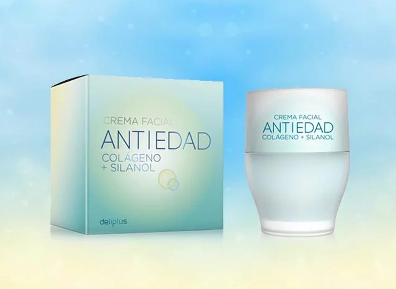 CREMA FACIAL ANTIEDAD CON COLÁGENO DELIPLUS DE MERCADONA