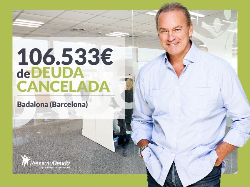 Repara tu Deuda Abogados cancela 106.533€ en Badalona (Barcelona) con la Ley de Segunda Oportunidad 1 Moncloa Repara tu Deuda Abogados cancela 106.533? en Badalona (Barcelona) con la Ley de Segunda Oportunidad